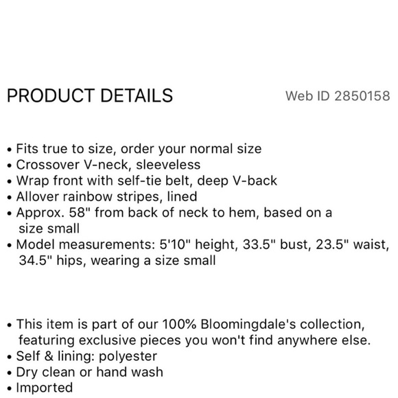 NEW Aqua Maxi Striped Dress - Picture 4 of 4